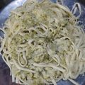El cooksnap de Noee 🐘 cuando hizo Fideos mostacholes con salsa de crema y brocoli.