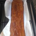 El cooksnap de Cintia Giraudo cuando hizo Budín de banana, yogur y nuez.