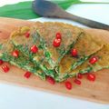 Cooksnap dari Nay's Kitchen untuk resep Omelete bayam