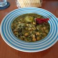 El cooksnap de Juan Francisco JR cuando hizo Garbanzos con espinacas.