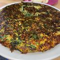 El cooksnap de Yamila Nahir cuando hizo Tortilla de acelga y zanahoria 🥬🥕.