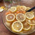 Cooksnap de Au Rèl sur la recette Sangria blanche au melon et pastèque