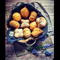 Christina Hoos's cooksnap of when they made Dinkel-Griess-Weckerl.