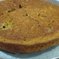 El cooksnap de Lore Arce cuando hizo Bizcochuelo de harina integral, mandarina y frutos rojos.