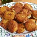 Cooksnap από Takis Tsirtsonis στη συνταγή Κροκέτες με δυόσμο και χαλούμι