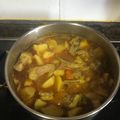 El cooksnap de Faus cuando hizo Patatas guisadas con cordero.