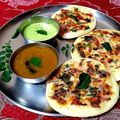 Mrinalini Sinha का कुकस्नैप जब उन्होंने मसाला उत्तपम (masala uttapam recipe in Hindi) बनाया था।