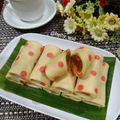 Cooksnap dari Heny Widiastuti untuk resep Dadar gulung polkadot