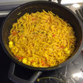 El cooksnap de Merche Bravo cuando hizo Fideuá fácil con calamares.