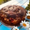 Сooksnap від Юлія Ціцька, який(а) приготував(ла) Пиріг, який підкорить ваші серця/Шоколадно-сирний пиріг з вишнями/Смачна випічка для чаю.