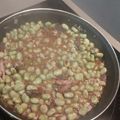 El cooksnap de Rosa cuando hizo Habas a la catalana.
