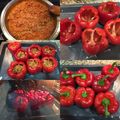 El cooksnap de Carmesina cuando hizo Pimientos rellenos con arroz y carne.