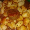 El cooksnap de Su Guzmán cuando hizo Ñoquis de harina.