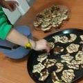 El cooksnap de Nadia Iriarte cuando hizo Masitas de limón y miel.