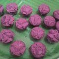 Cooksnap dari Bunda aL untuk resep Bolu kukus ubi ungu ketawa