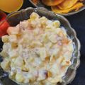 Nazia Qureshi's cooksnap of when they made Melon Banana Chaat.