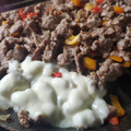 El cooksnap de Blanca Ramírez cuando hizo Alambre de res.