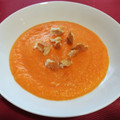 El cooksnap de Patricia Rivera cuando hizo Crema de calabaza y zanahorias.