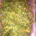 Nkechi M's cooksnap of when they made Afang Soup.