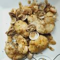 El cooksnap de María Belén Juan cuando hizo Merluza en salsa con gambas y almejas.