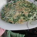 El cooksnap de Majo Martinenghi cuando hizo Tortilla de acelga.