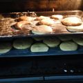 El cooksnap de Andrea Torres cuando hizo Galletas americanas.