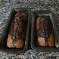 El cooksnap de Ely Pereyra cuando hizo Budín marmolado de vainilla y chocolate.