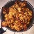El cooksnap de Camila Ordoñez Moncayo cuando hizo Bocados de Pollo en Salsa BBQ.