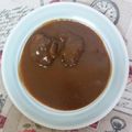 El cooksnap de Paqui Garcia Sequera cuando hizo Carrilleras de cerdo al Pedro Ximénez de la iaia.