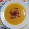 El cooksnap de Macarena cuando hizo Crema de puerros y zanahorias.