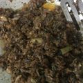 Cooksnap dari Tita Novita untuk resep 517.Cakalang Suir Pedas (isian Nasi Bakar)