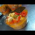 El cooksnap de Georgi Ruiz cuando hizo Pechuga de pollo al escabeche.