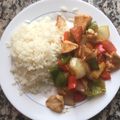 El cooksnap de Maria Cegarra cuando hizo Pollo con salsa de ostras.