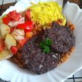 Cooksnap de Thais Lima quando cozinhou Hambúrguer Vegano de Quinoa e Lentilha.