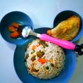 Cooksnap dari Mom Queen untuk resep Nasi goreng Mpasi 12mo+