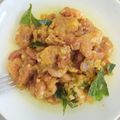 Cooksnap dari Viviane Sherly untuk resep Udang Gortep Saus Telur Asin