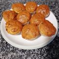 El cooksnap de Pedro G Sanabria cuando hizo Magdalenas de cúrcuma con chorizo y cebollino.