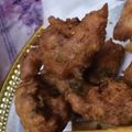 Mk Mahwish's cooksnap of when they made Palak or Hari piyaz ky pakory.