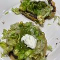 El cooksnap de poramoralhambre cuando hizo Sopes, pellizcadas.