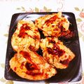 El cooksnap de Marcela Lemos cuando hizo Pechugas rellenas al horno.