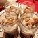 El cooksnap de YOLANDA cuando hizo Aperitivo en vasitos de crema de queso azul con membrillo y piñones tostados.