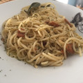 El cooksnap de Ainoa Doñas cuando hizo Espaguetis aglio e olio.