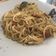 El cooksnap de Ainoa Doñas cuando hizo Espaguetis aglio e olio.