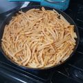 El cooksnap de Alejandro Mejia cuando hizo Macarrones con Queso.