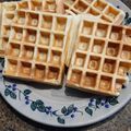 scott's cooksnap of when they made Waffles.