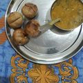Maia khurana का कुकस्नैप जब उन्होंने दाल -बाटी(daal -baati recipe in hindi) बनाया था।