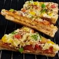 Sneha Kasat का कुकस्नैप जब उन्होंने ब्रेड पिज्जा (veg pizza recipe in Hindi) बनाया था।
