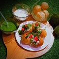 Pinki Banerjee's cooksnap of when they made দই ফুচকা (Doi phuchka recipe in bengali).