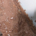 El cooksnap de Marvi cuando hizo Brownie con cobertura de coco y cobertura de chocolate.