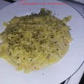 El cooksnap de Alexandros Castellanos cuando hizo Tallarines carbonara.